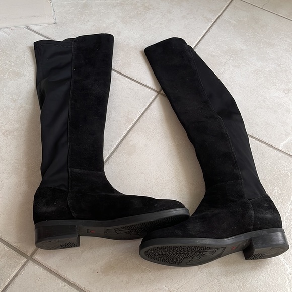 Blondo black suede Velma over knee boots size 8.5 - Picture 4 of 11